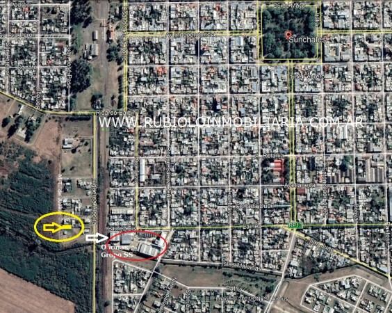 VENDIDO - SUNCHALES - LOTE 300 M2. CON VIVIENDA EN CONSTRUCCION DE 90 M2 cubiertos - Oportunidad
