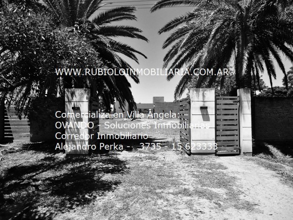 VILLA ANGELA - Chaco - Lote 2400 m2 - Avda. del Trabajo - 108 m2 de CONSTRUCCION COMERCIAL A ESTRENAR