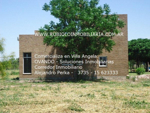 VILLA ANGELA - Chaco - Lote 2400 m2 - Avda. del Trabajo - 108 m2 de CONSTRUCCION COMERCIAL A ESTRENAR