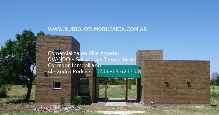 VILLA ANGELA - Chaco - Lote 2400 m2 - Avda. del Trabajo - 108 m2 de CONSTRUCCION COMERCIAL A ESTRENAR