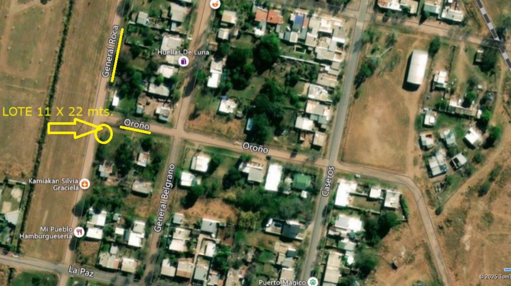 SAN CRISTOBAL - LOTE DE 242 M2 EN ESQUINA - CALLE CON RIPIO