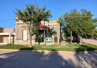 CNIA. ALDAO - VIVIENDA FRENTE A LA PLAZA  A RESTAURAR - ESQ. AVDA. BELGRANO y MORENO
